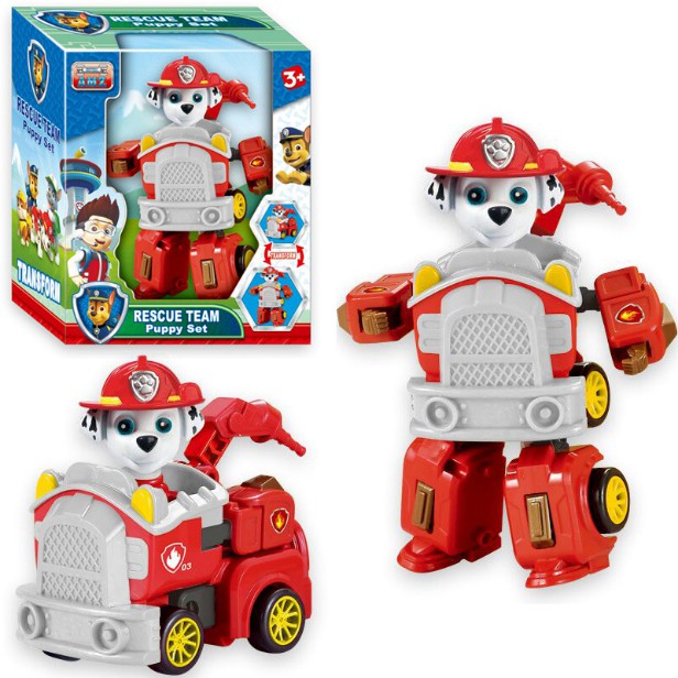 paw patrol marshall transformer