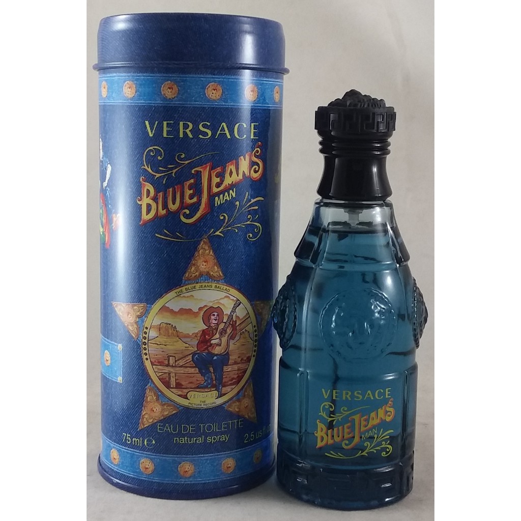 versace blue jeans eau de toilette 75ml