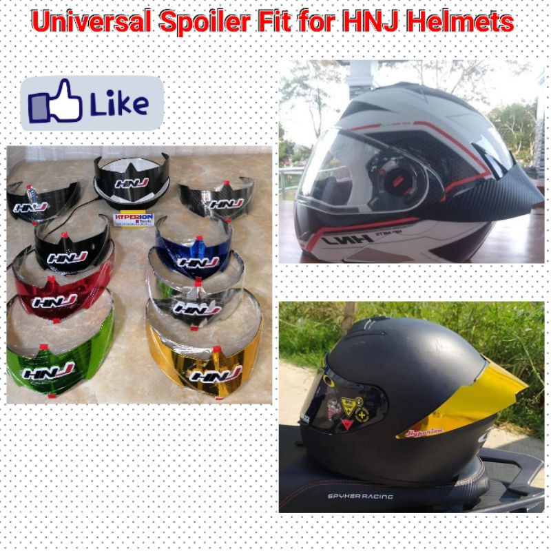 Spoiler for HNJ helmet(Universal) Shopee Philippines