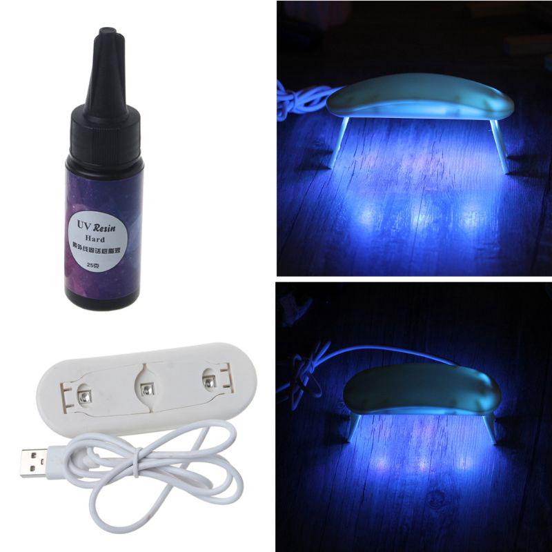 Inf25 G Led Uv Resin 6 W Uv Led Lamp Dryer Kit Resin Diy