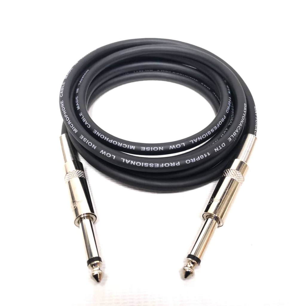 High Quality Instrument Cable Mono Plug 2 Meter Guitar Cable Shopee