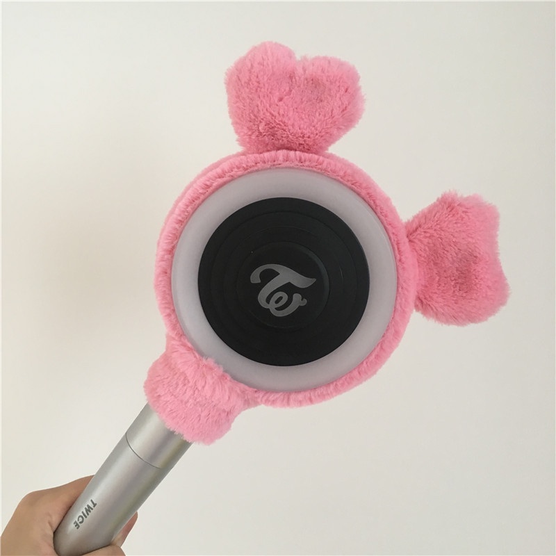 KPOP TWICE Lightstick Plush Cover CANDY BONG Z Concert Lamp Head Covers