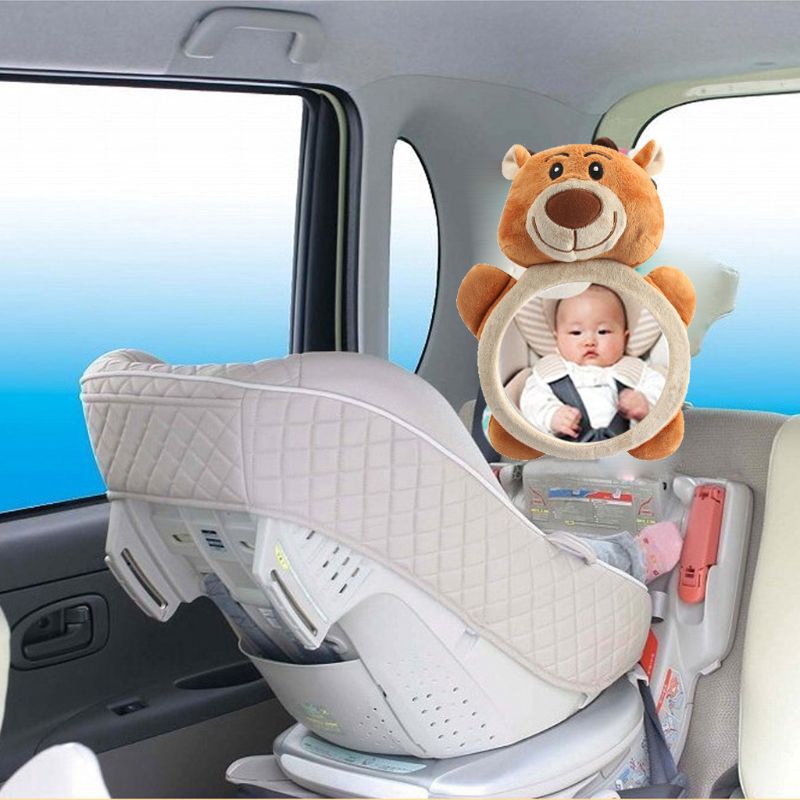 baby mirror for car with fixed headrest