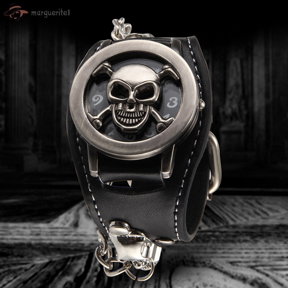 wrist watch with flip cover