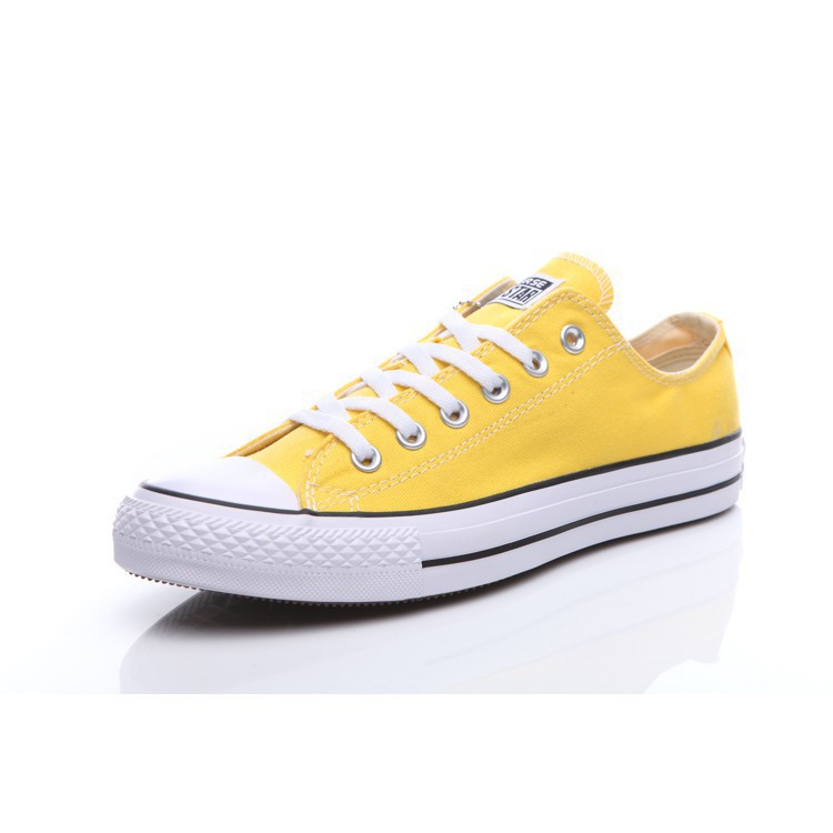 converse yellow low