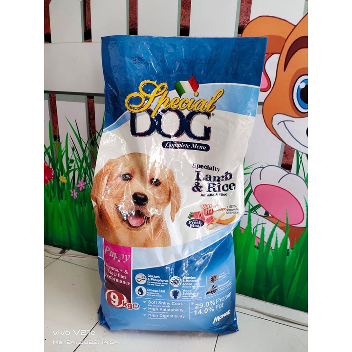 Special Dog Lamb & Vegetables Puppy & Adult 9kg | Shopee Philippines