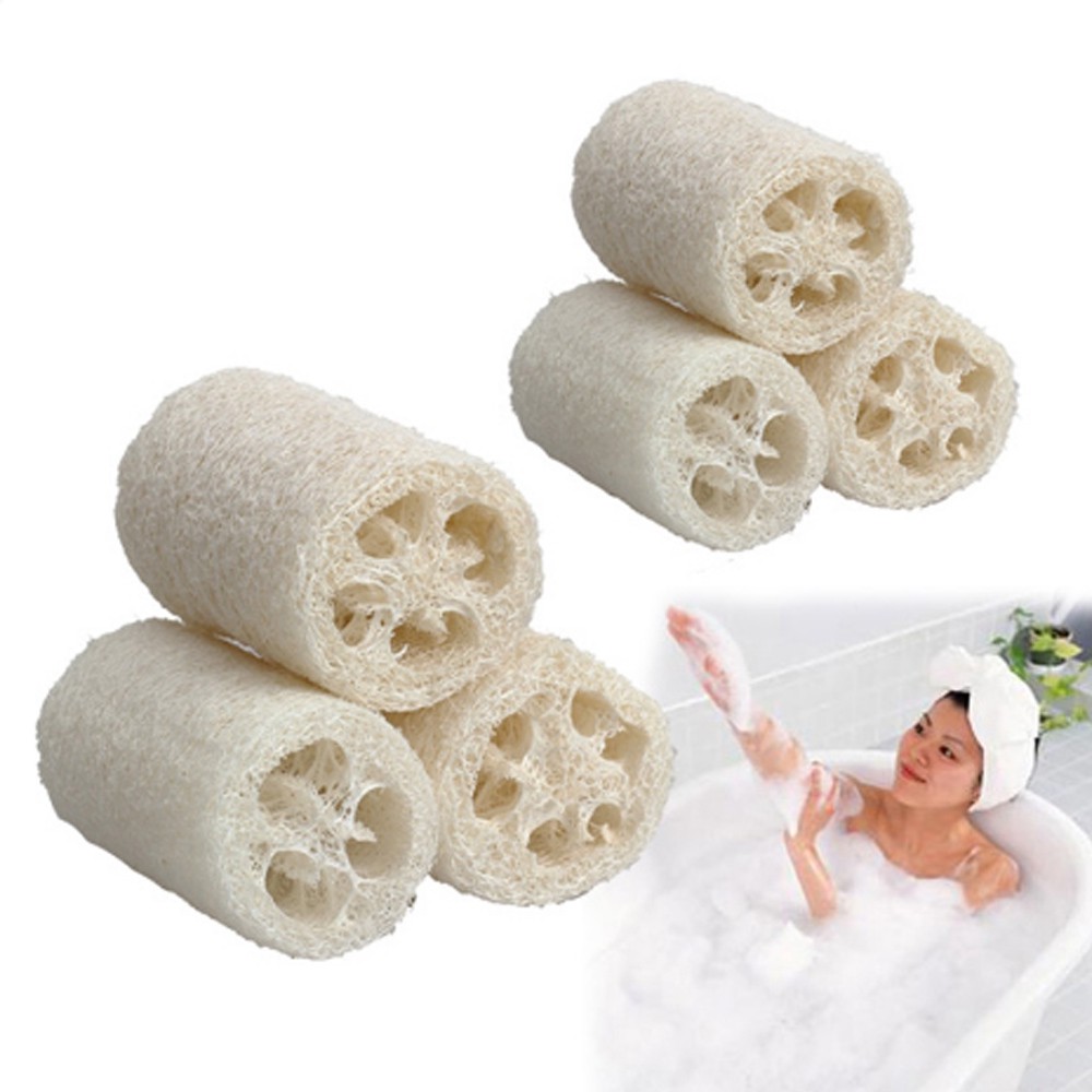 Natural Loofah Luffa Loofa Exfoliating Bath Shower Sponge Body Scrubber