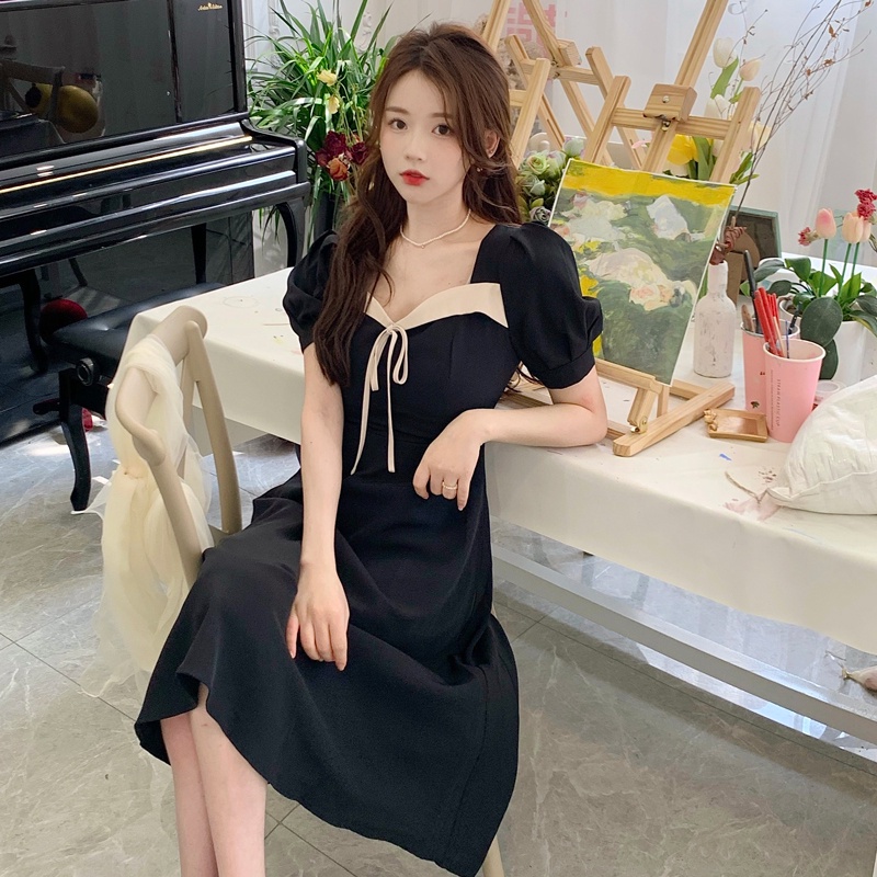 summer black dress graduation dress for women formal dress plus size ...