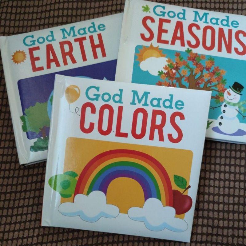 God Made Boardbooks (Brandnew) Shopee Philippines