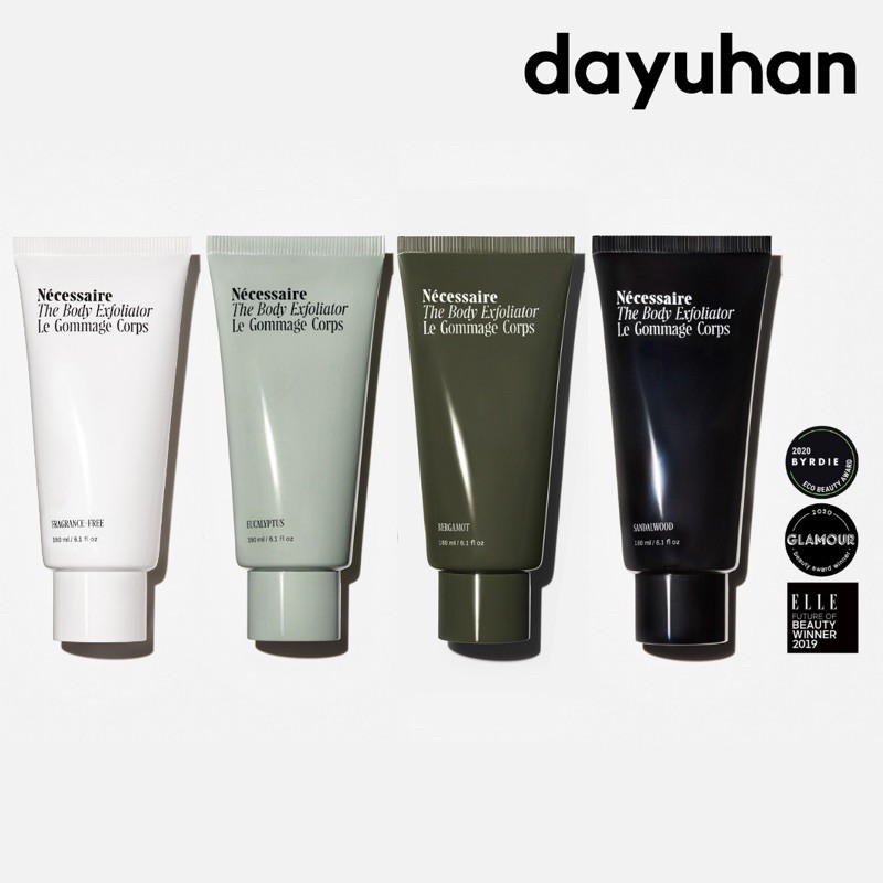 necessaire body exfoliator