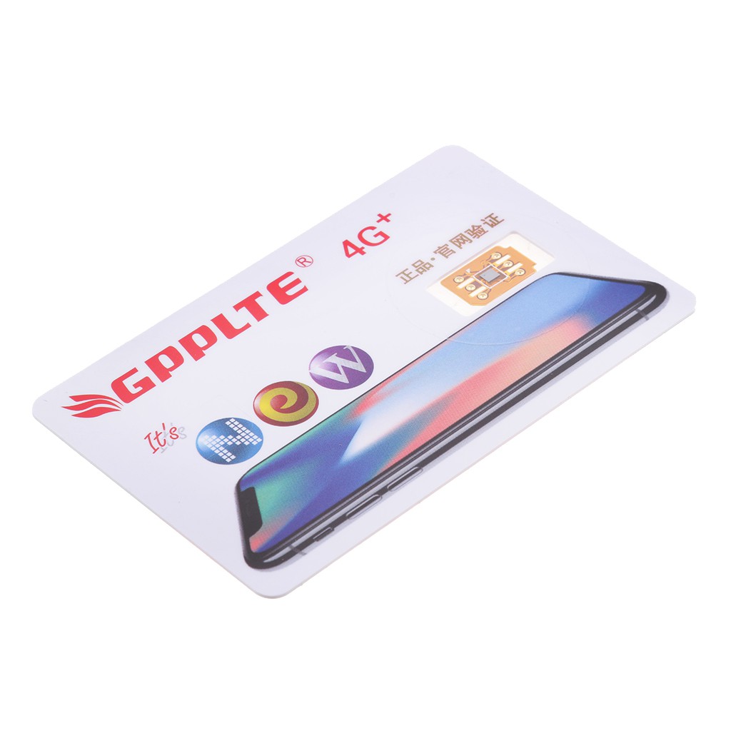 Gpp Sim Unlock Universal Unlock Sim Card For IPhone 8, 7, 6, 5S,