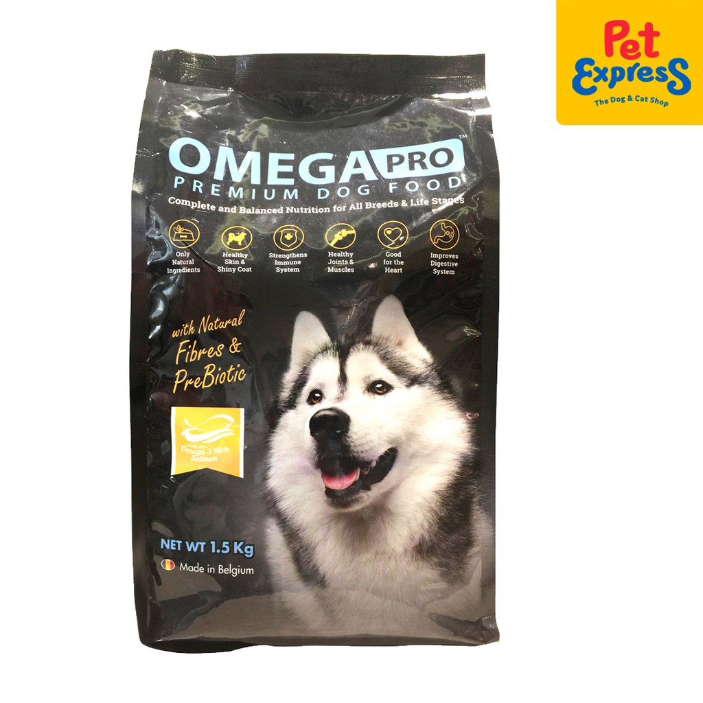 Omega Pro Dry Dog Food 1.5kg Shopee Philippines