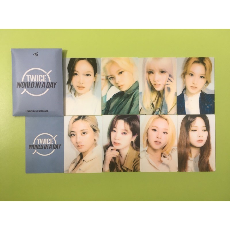 TWICE Beyond LIVE: World In A Day - TWIAD Lenticular PC [TINGI] | Shopee  Philippines