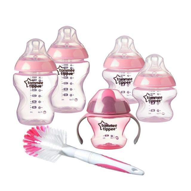 tommee tippee closer to nature newborn feeding gift set