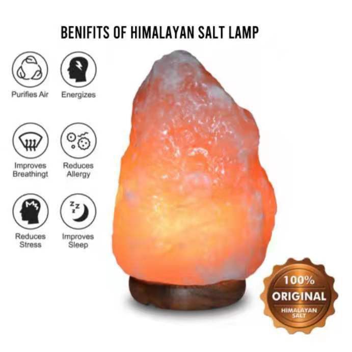 himalayan salt lamp Guita ORIGINAL SALT HIMALAYAN LAMP Shopee Philippines