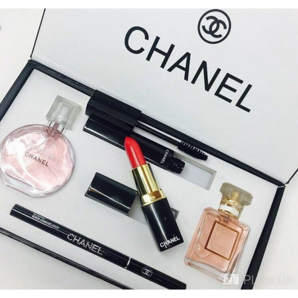 Chanel Perfume Makeup Gift Set 5 In 1 Gift Set For Women Shopee Philippines