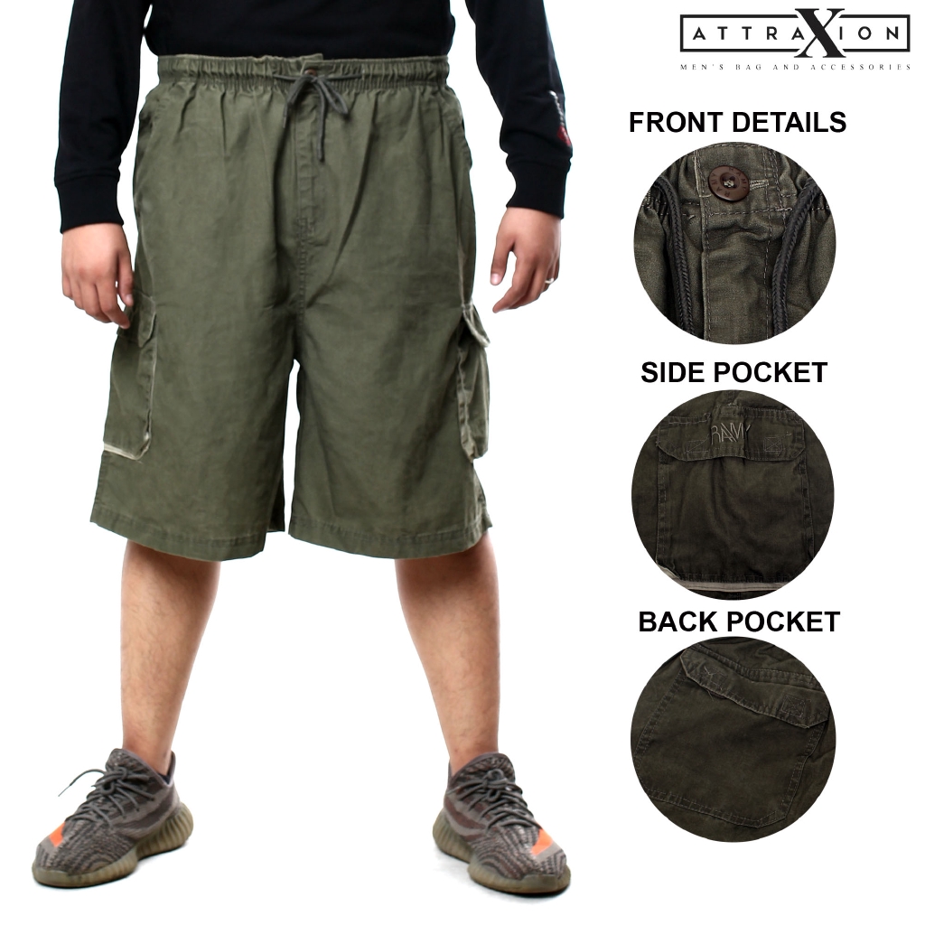 oversized cargo shorts