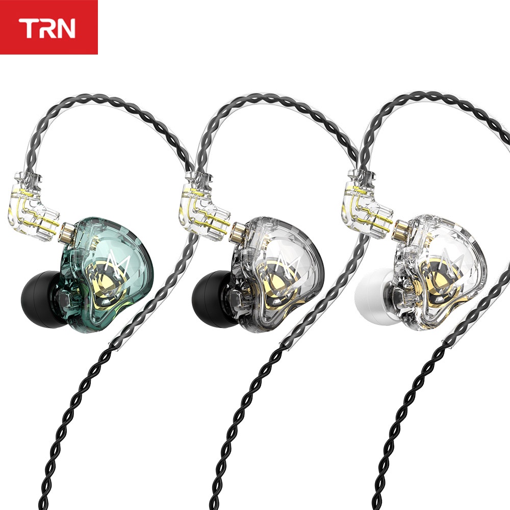 TRN Mt1 Dynamic Earphone HiFi Earbuds InEar Drive Hifi Bass Monitor ...