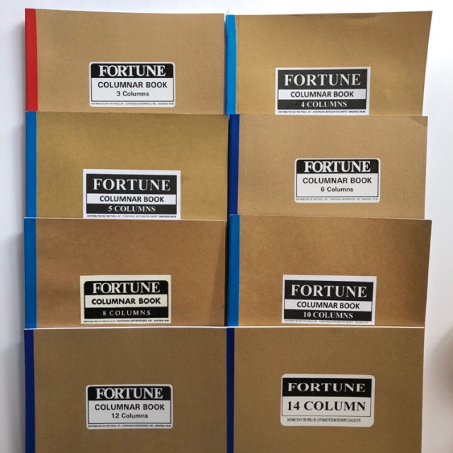 Accounting Notebook (Columnar Book) | Shopee Philippines