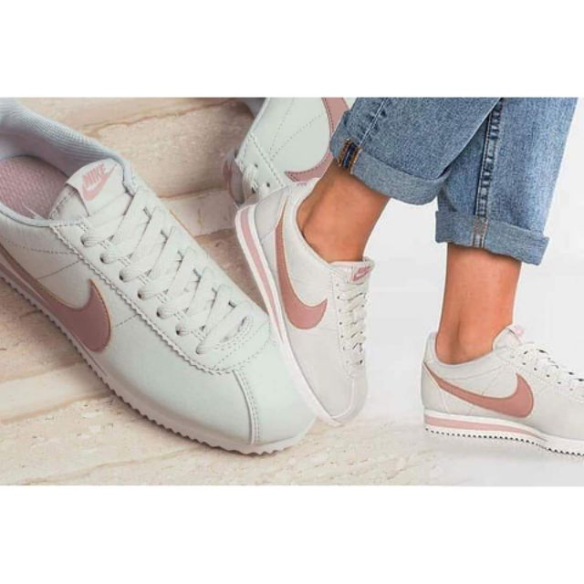 nike cortez pastel pink