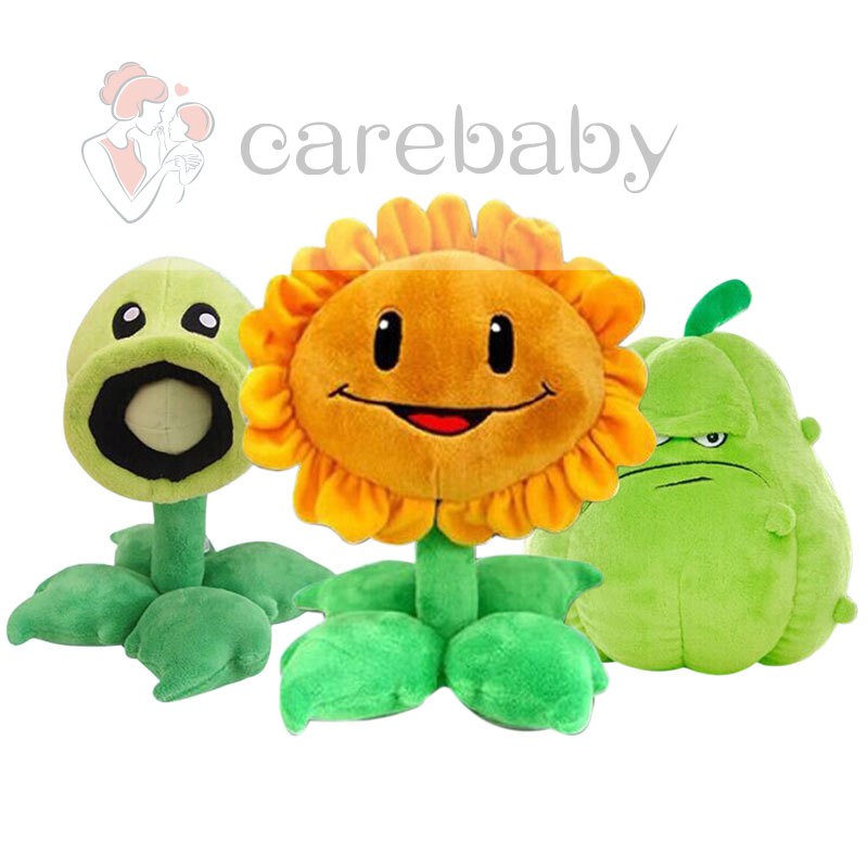 Plants Vs Zombies Plush Toys Cute Pea Shooter Sunflower Squash