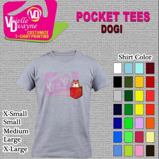 pocket tees with designs