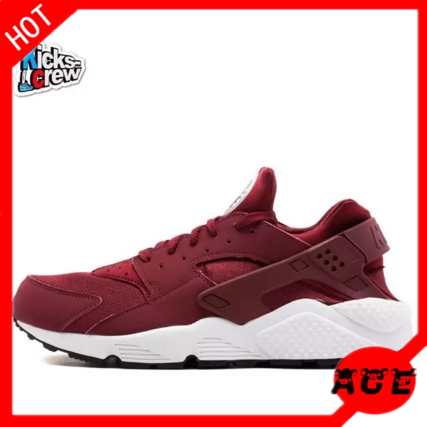 nike huarache maroon
