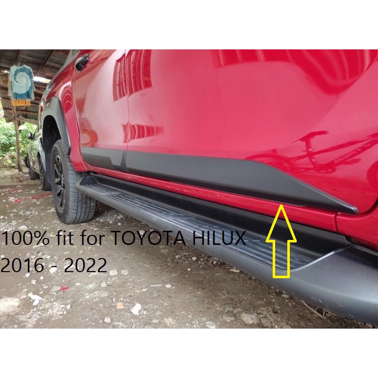2016 2023 Hilux Body or Side Moulding for Conquest / GRS / Revo