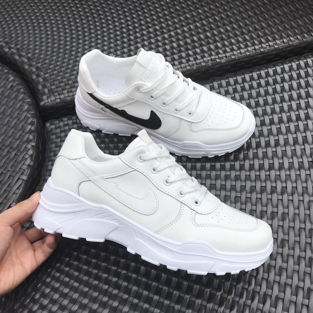 nike big white shoes