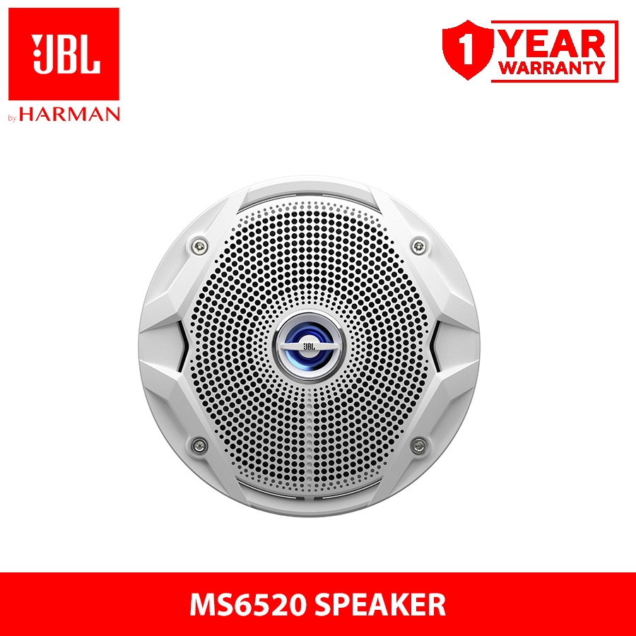 JBL MS10LW Marine 10 Inch White Subwoofer With RGB LEDs - 4-Ohm - Creative Audio