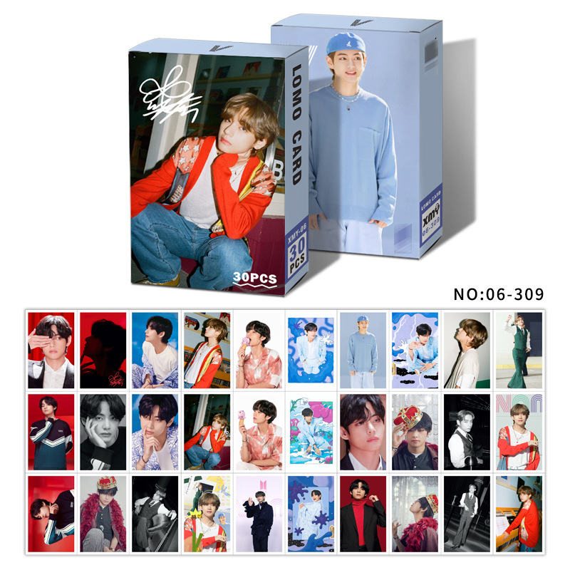 Bts New Album Dynamite Lomo Card V Photocard Shopee Philippines