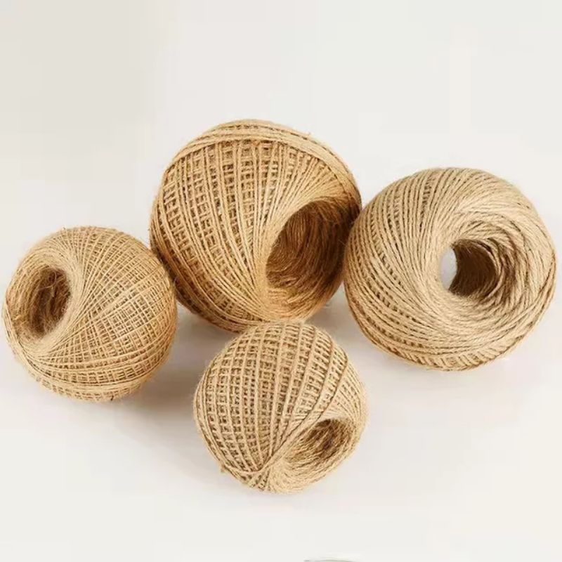 100 Natural Abacca Tie Rope DIY Decoration Cord Twine Recyclable