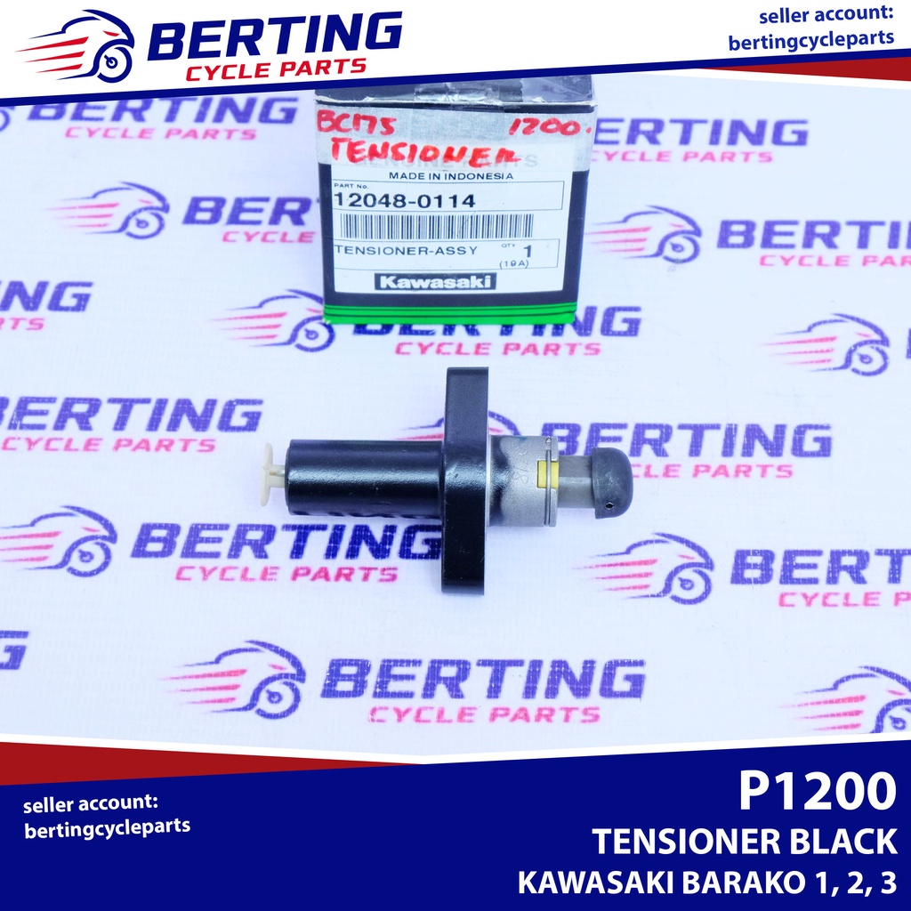 TENSIONER BLACK Kawasaki Barako 1 2 3 Genuine 12048-0114 | Shopee ...