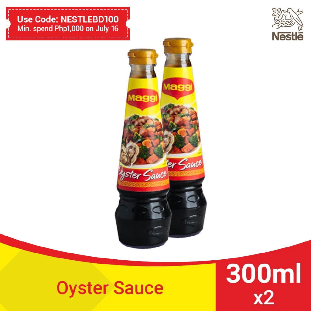 Maggi Oyster Sauce 300ml Pack of 2 Shopee Philippines