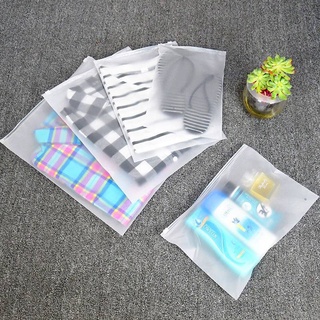 【In Stock】Clothing Ziplock Bag  Travel Pouch Frosted Matte Ziplock Bag Packaging Packaging Storage #2