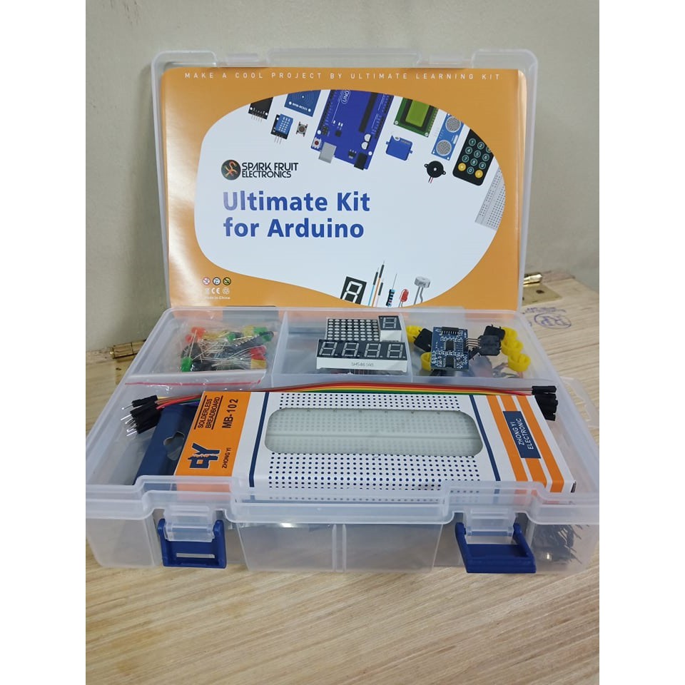 Arduino Uno And Mega 2560 Ultimate Learning Kit | Shopee Philippines