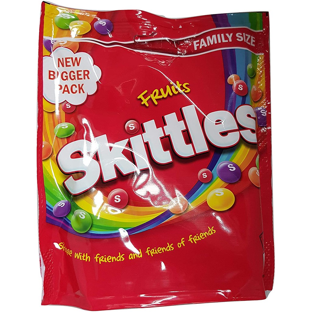 Skittles Fruits Family Size 196g | Shopee Philippines