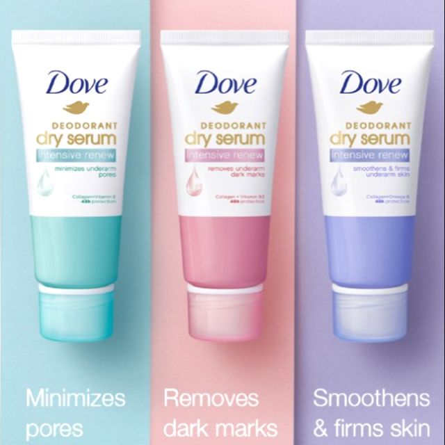 DOVE Deodorant Dry Serum Shopee Philippines