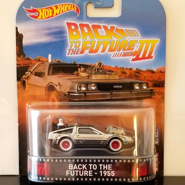 back to the future 3 hot wheels