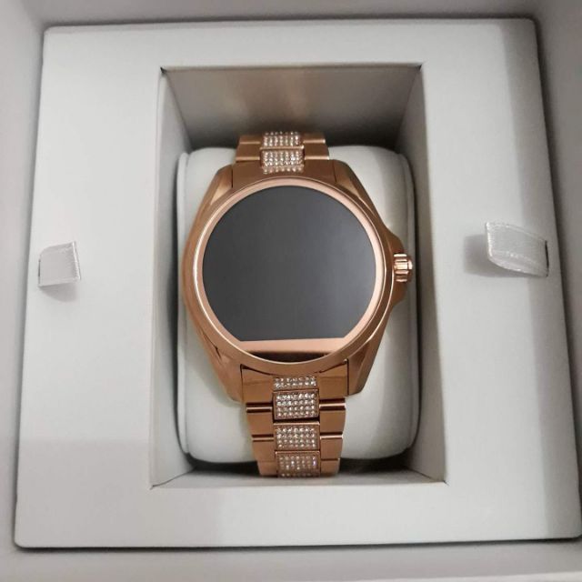 michael kors smartwatches rose gold