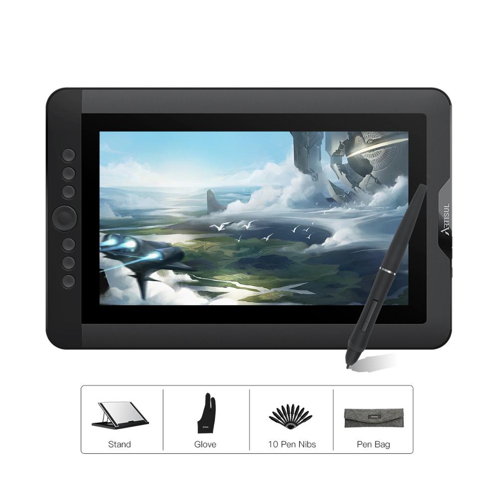 Artisul D13S 13.3 inch Digital Graphic Tablet Drawing Battery-free ...