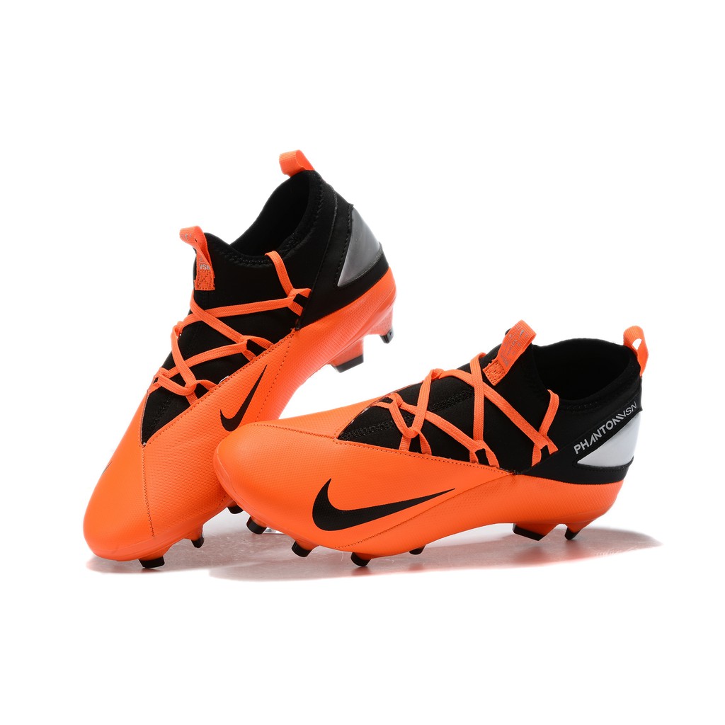 orange nike soccer shoes