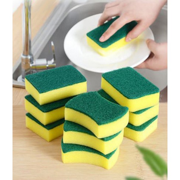 Dishwashing Sponge Block Magic Sponge Waist Type 