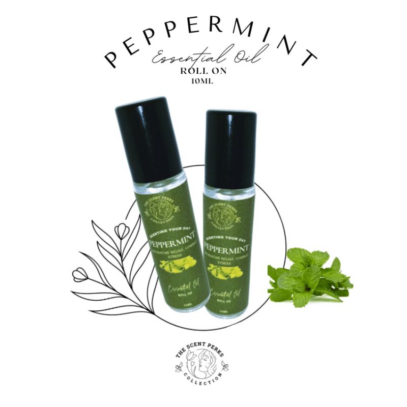 Peppermint Essential Oil Roll On (10ml) Shopee Philippines