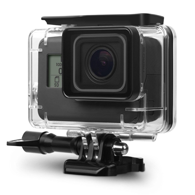 Gopro Hero 7 5 6 Black Case 40m Waterproof Go Pro Action Camera Protective Cover Gopro Accessories Shopee Philippines
