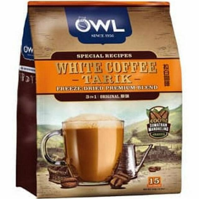 Owl WHITE COFFEE 3IN1 ORIGINAL 540GR (15SX40G) | Shopee Philippines