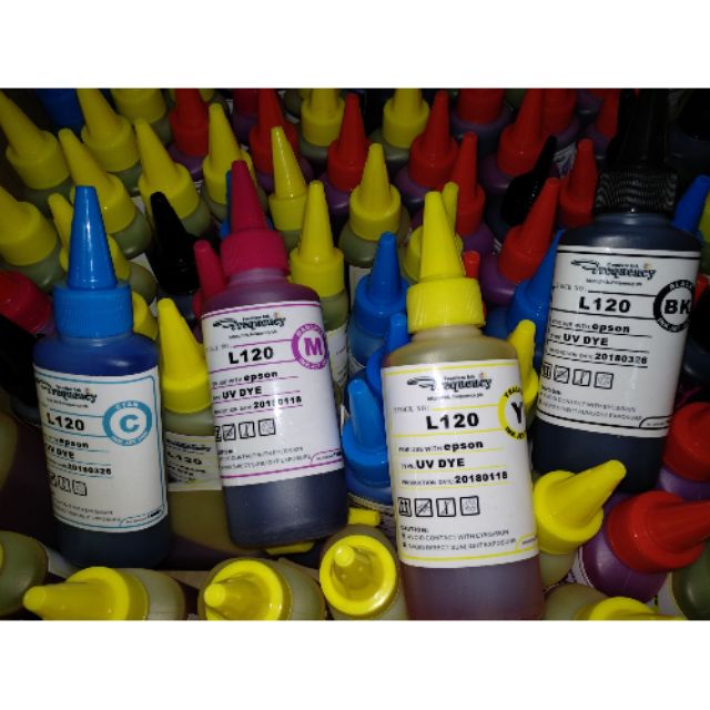 Epson L120l3110l3210 Frequency Compatible Uv Dye Premium Ink 100ml Shopee Philippines 6086