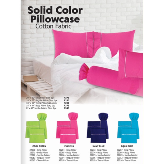 DAKKI KING SIZE PILLOW CASE 20"x 30" Shopee Philippines