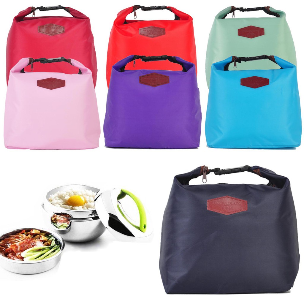 Insulated Cooler Waterproof Lunch Pouch Bag | Shopee Philippines