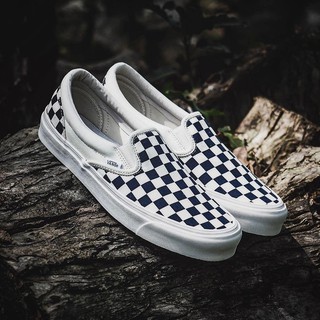 vans checkerboard slip on og